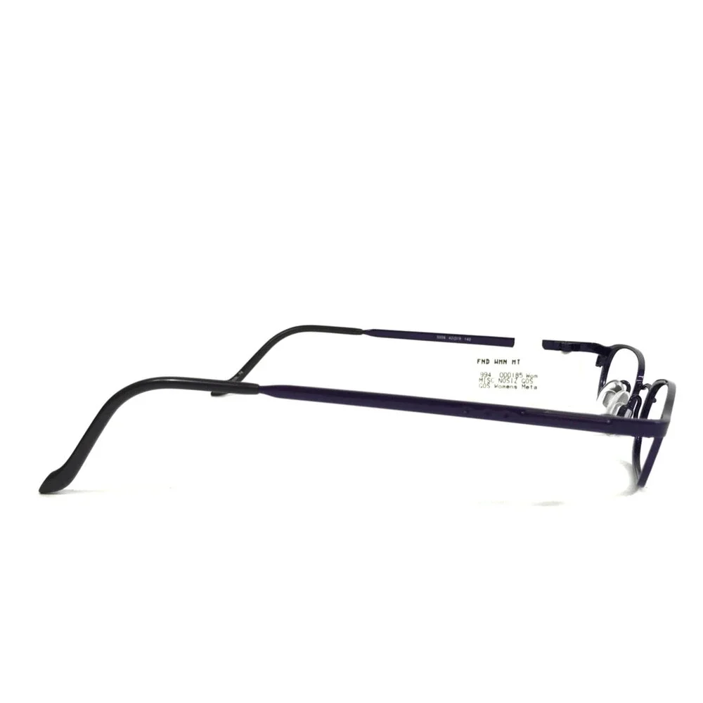 Ogi Eyeglasses Frames 5006 COL. 74 Purple Rectangle Full Rim Titanium 42-19-140